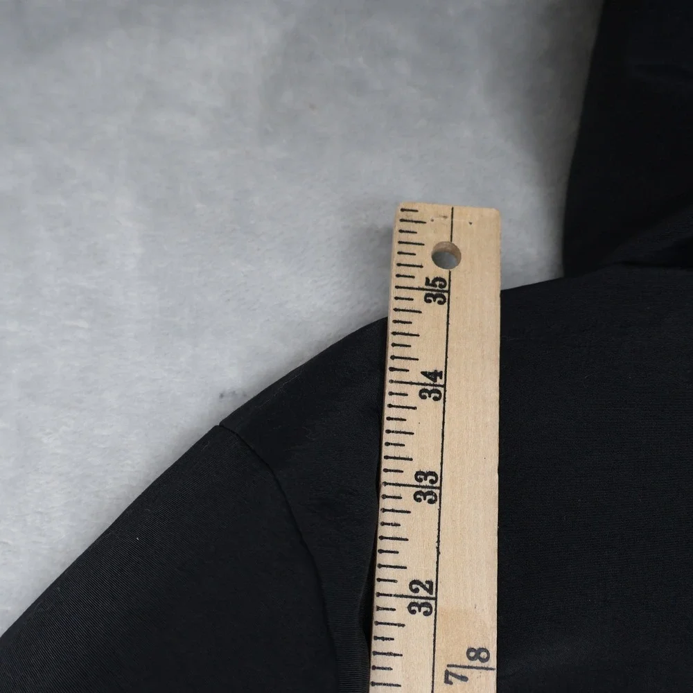 Champion Jacket Men Small Black Hooded Insulated Full Zip Wind Rain Winter Parka